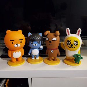 KAKAO FRIENDS FULL SIZE FIGURE SET (카카오 프렌즈 피규어)